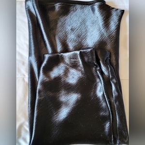 long silk skirt